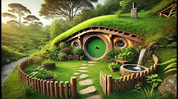 30 Days bushcraft of Building a Hobbit House – An Exciting Life in the Wild