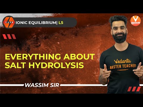 वीडियो: नमक हाइड्रोलिसिस कैसे होता है और इसका कार्य क्या है