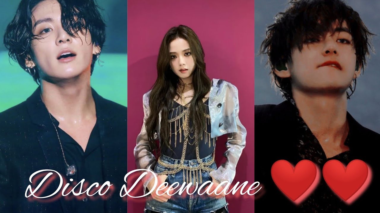 Disco deewane/ Vsookook/ ❤️❤️/ BTS and BLACKPINK mix hindi song❤️