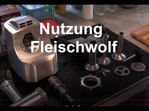 Video: Wie Man Einen Manuellen Fleischwolf Zusammenbaut