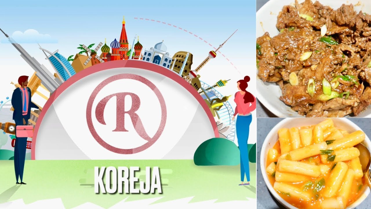 SVJETSKE KUHINJE, DANAS ZA VAS PRAVIM KOREJANSKU HRANU #1