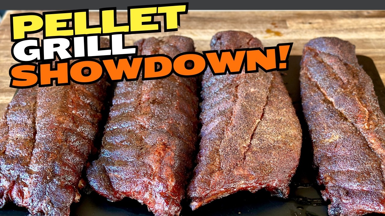 Boss Vs Ribs RIB TEST - Lone Star vs Traeger vs Weber vs Pit Boss - Which PELLET ...