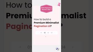 CSS Pagination - How to build a Premium Minimalist Pagination Layout