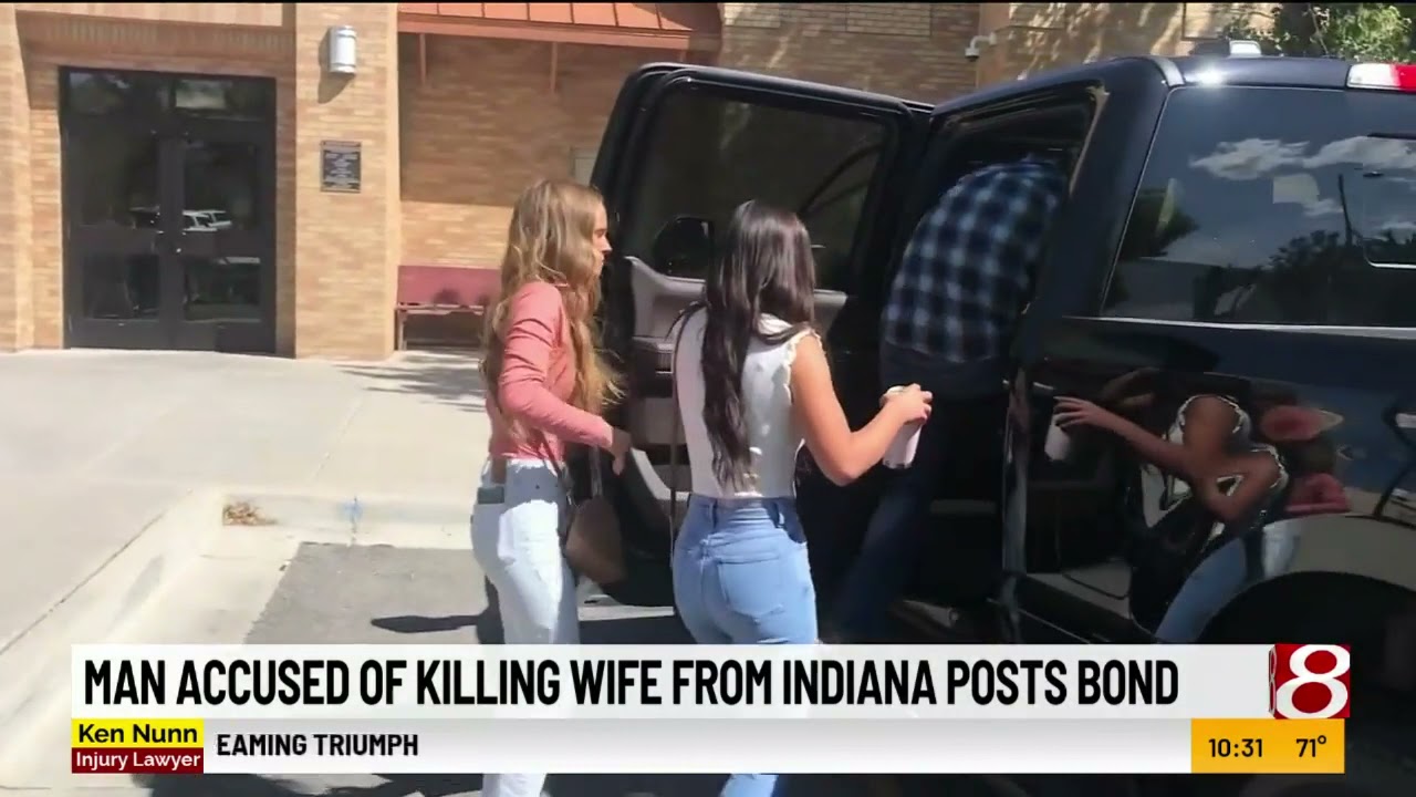 Man accused of killing wife from Indiana posts bond - YouTube