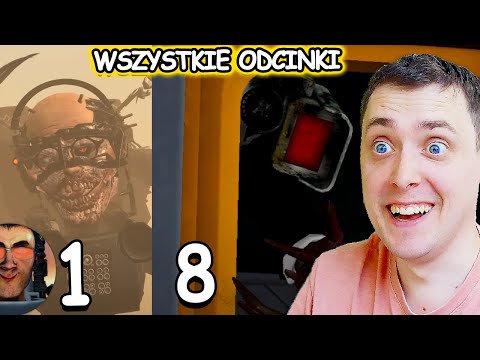 CAMERAMAN ZOMBIE!! SKIBIDI TOILET ZOMBIE 1- 8 WSZYSTKIE ODCINKI