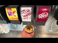 Collection of Soda Refills Drink Refills POV ASMR Pepsi Coke Dr Pepper Sprite Starry Mountain Dew