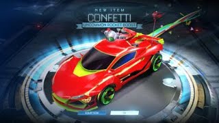 Rocket League Rocket Boost Confetti