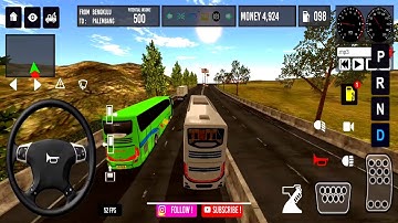 IDBS Simulator Bus Lintas Sumatera - Indonesia Bus Simulator 2023 #17 | Android Gameplay