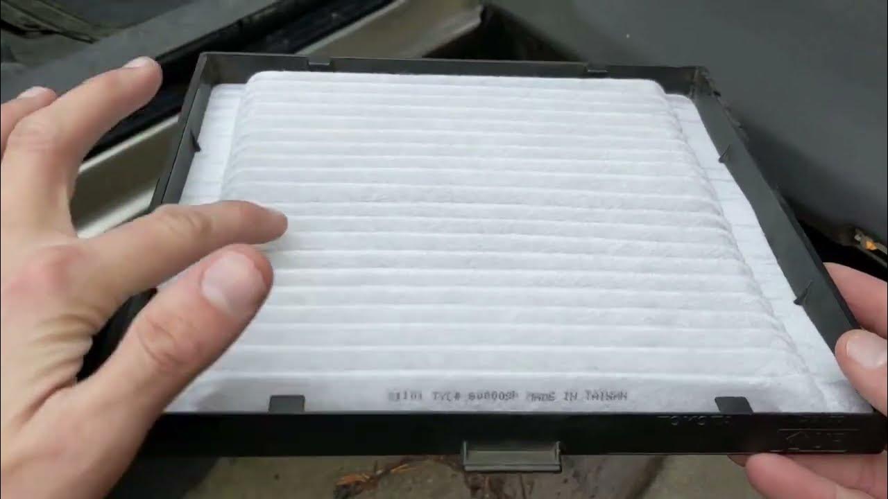 How To Replace Cabin Air Filter 2000 Lexus RX300 YouTube