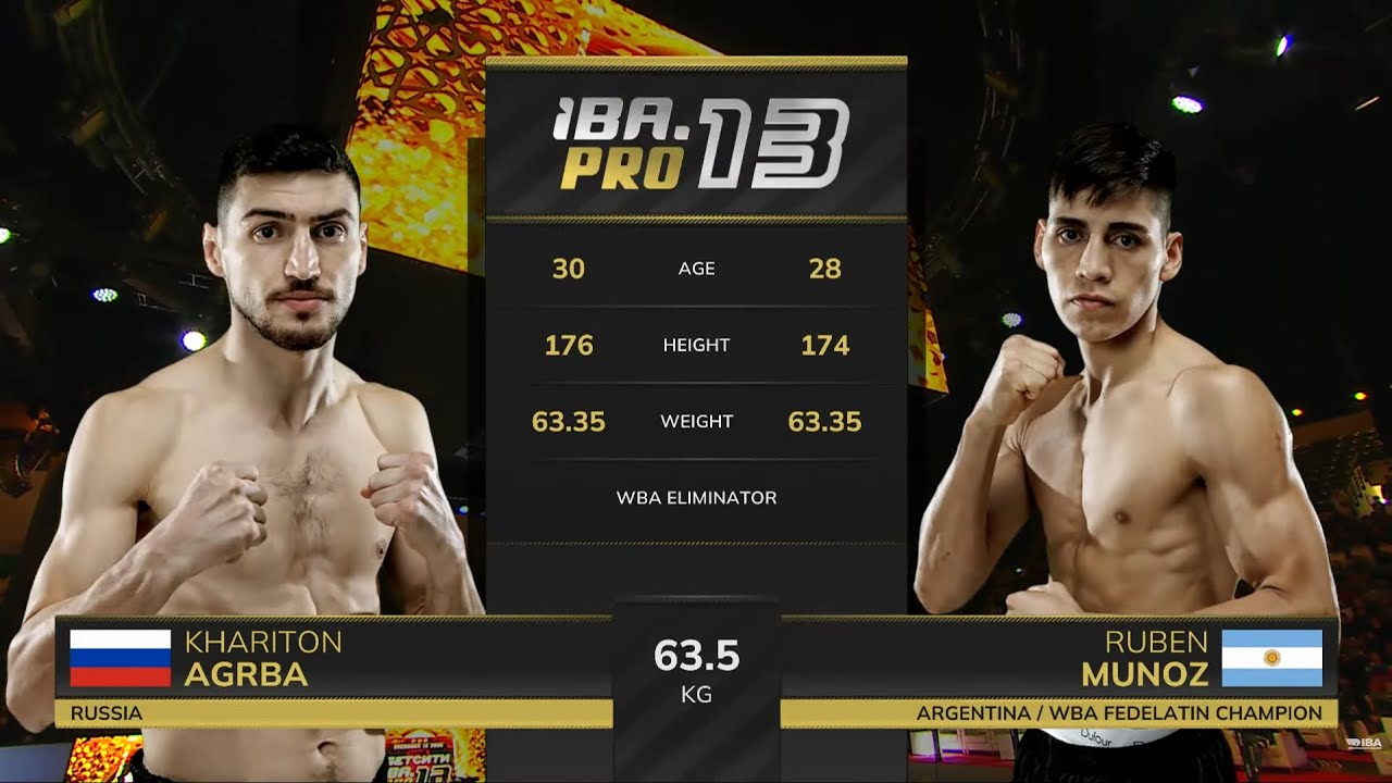Khariton Agrba 🇷🇺 vs Ruben Nestor Neri Munoz 🇦🇷 | IBA.PRO 13 | December 12, 2025 | Dubai, UAE
