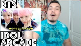 BTS IDOL ARCADE REACTION