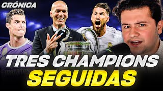 REAL MADRID (2016-2018) THREE CONSECUTIVE CHAMPIONS LEAGUE TITLES // ZIDANE, RAMOS, RONALDO, BBC ...