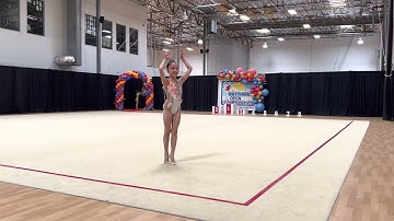 2022 - Rhythmic Open Championships - Minachka - Level 5 - Floor Routine