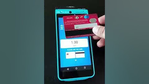 Contactless transaction on Smart POS Terminal