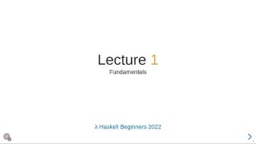 Haskell Beginners 2022: Lecture 2