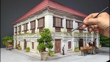 DIORAMA DIY | Realistic | Heritage House