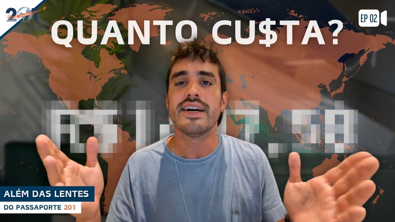 Viajar o Mundo custa isso! (menos do que você imagina) (Além das Lentes Ep.02)