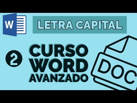 Miniatura: 02. Curso WORD Avanzado. Aplicar ESTILOS y letra CAPITAL