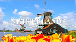 NETHERLAND (4K ULTRA HD) Relaxing Nature Film - Soft Piano Music With Wonderful Natural Landscapes screenshot 2