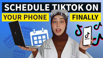 How to schedule TikTok posts on your PHONE or desktop