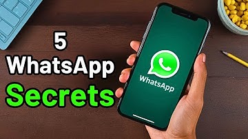 5 HIDDEN WhatsApp Features You