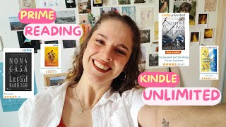 Prime Reading e Kindle Unlimited como funcionam