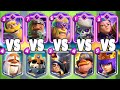 Evolved cards vs champions cards  clash royale challenge