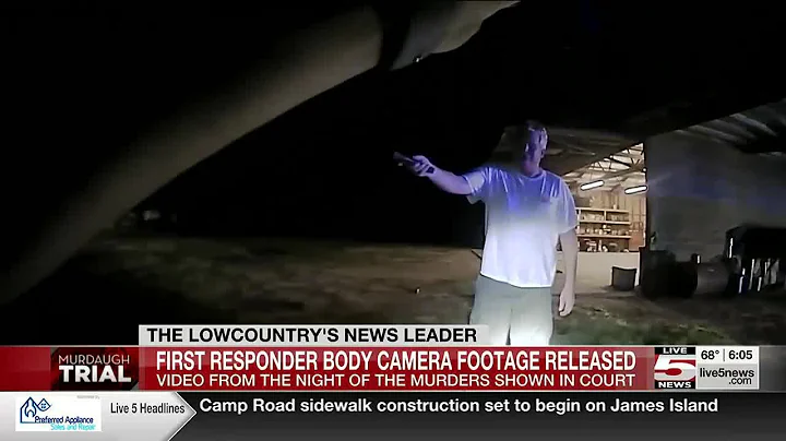 VIDEO: GRAPHIC: Deputies’ bodycam video released showing Murdaugh crime scene