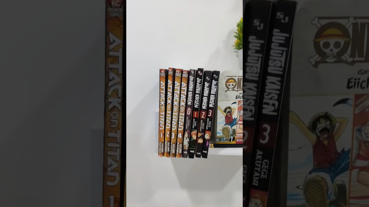unboxing of attack on titan manga book set season 1