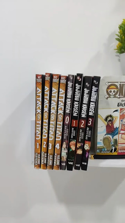 unboxing of attack on titan manga book set season 1