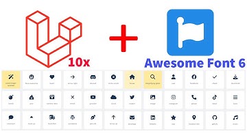 Using awesome font 6.3.0 in Laravel 10 project
