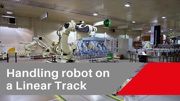 Kawasaki Robotics: Linear track for Kawasaki welding and handling robots