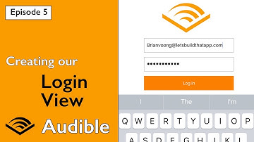 Swift 3: Audible - Creating our Login View and Keyboard Observing (Ep 5)