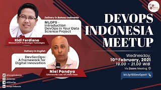 DevOps Indonesia Meetup #41 (ONLINE) More Knowledge on DevSecOps and DevOps