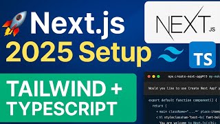 Next.js 2025 Setup – App Router + Tailwind + TypeScript