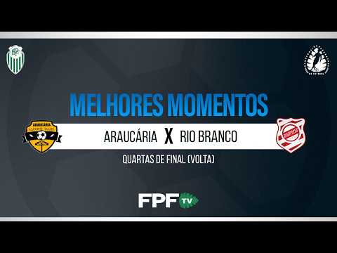 Araucária 1-0 Rio Branco | Highlights | Sanepar Second Division 2026 | Quarter-Finals (Second Leg)