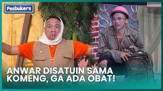 Download lagu Anwar Disatuin Sama Komeng, Ga Ada Obat! | Pesbukers New Normal (1/4)
