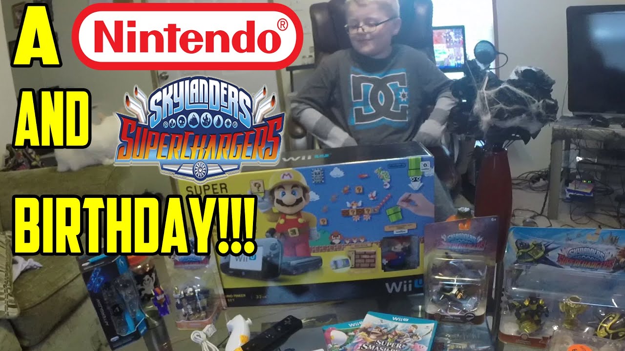 Skylanders SuperChargers Wave 2, Nintendo Wii U With Super Mario Maker