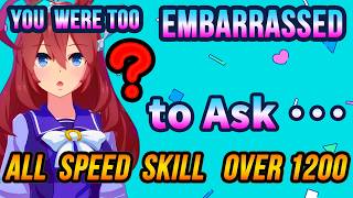 Stop Wasting Skill Points! Speed Skills EXPLAINED 【Uma Basic Knowledge】