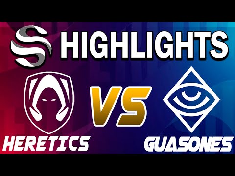HERETICS VS GUASONES HIGHLIGHTS - LEAGUE OF LEGENDS - SUPERLIGA PRIMAVERA - JORNADA 9