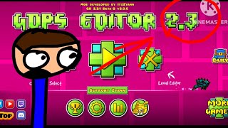 Gdps editor 2.3???