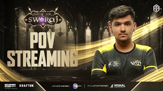 RA Esports Presents, Battle For Swaraj S1 | POV Stream | Semi Finals Day 2