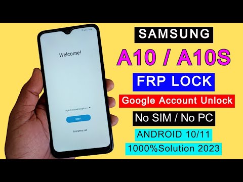 Samsung A10/A10s FRP Bypass 2023 New Method Without PC | Google Account Unlock Android 10/11