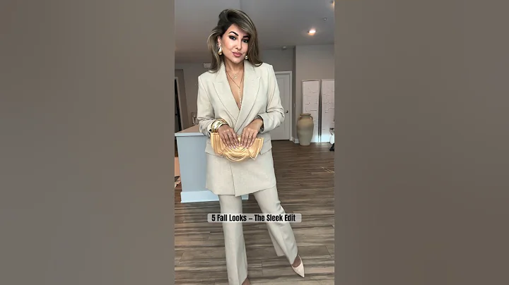 5 Fall Looks — The Sleek Edit💫 #grwm #ootd #fashion #shorts #style #tutorial #beauty #outfit #short