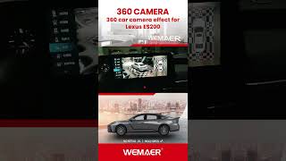 ✨ Lexus ES200 Meets WEMAER 360° – Precision Vision for a Premium Ride #carsafety #360carcamera
