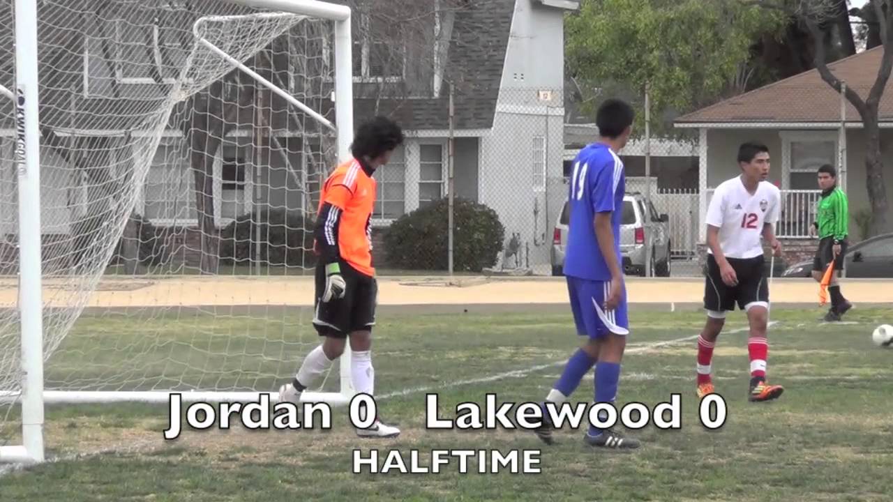 High School Boys Soccer Jordan vs. Lakewood YouTube
