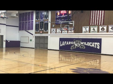 La Farge High School Boys Basketball vs. De Soto