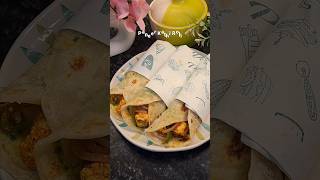 Paneer Kathi Roll #paneerrollrecipe #food #shortvideo #shorts #short