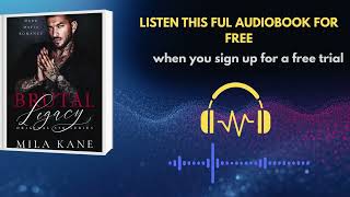 Brutal Legacy by Mila Kane | Dark Mafia Romance Audiobook You Can’t Stop Listening To