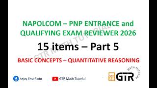 NAPOLCOM – PNP ENTRANCE and QUALIFYING EXAM REVIEWER 2026 - Basic Mathematics